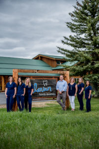Dr. Scott Larsen Dentist and Staff in jackson hole wyoming